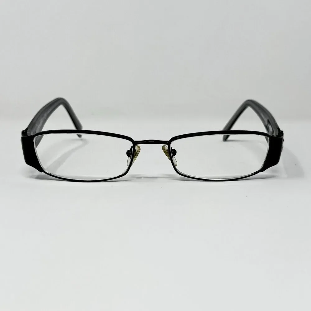 Vogue VO3659-B 352 Gloss Black Rhinestone Eyeglass Frames 50-17-135